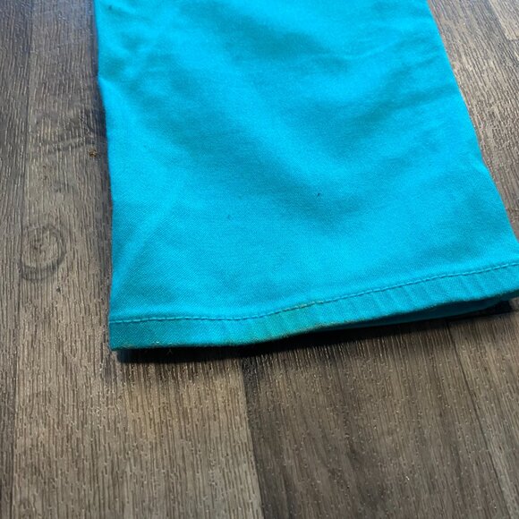 Paige Peg Skinny Bright Blue Denim Jeans Size 30 - Picture 8 of 8